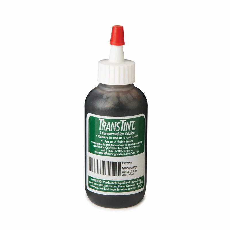 Alcohol / Water Soluble Dye - 2 oz - Color:Brown Mahogany